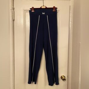 PXG Navy contrast seam pants in L - worn twice